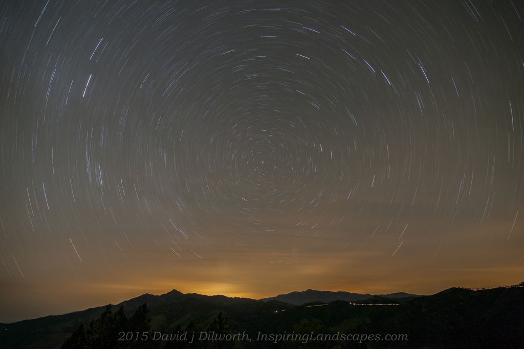 Star Trails Cone Peak