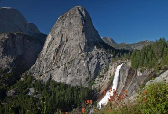 Nevada Falls and Dome