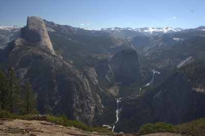 Half Dome and Falls