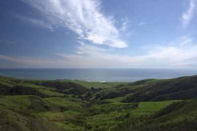 Big Sur Sculptured Green Hills