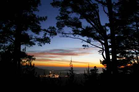 Twilight Over Carmel from Jack's Peak